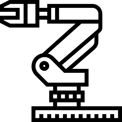 industriële robot Meticulous Line icoon