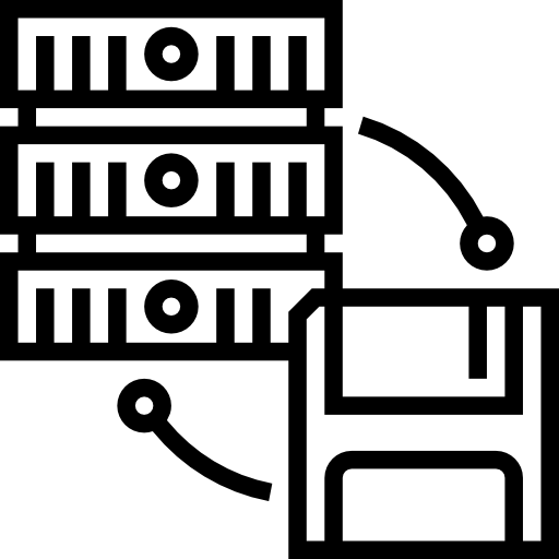 backup Meticulous Line icon