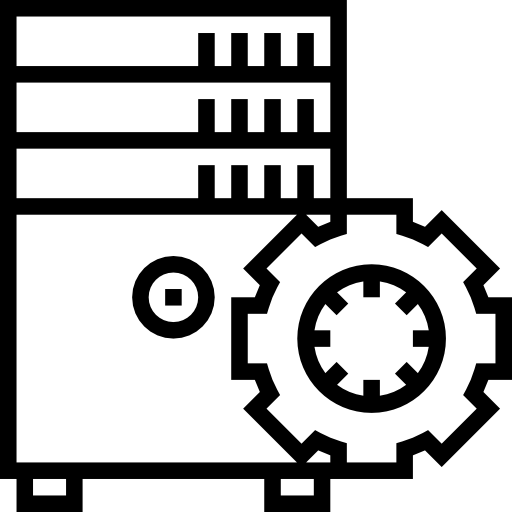 server Meticulous Line icon