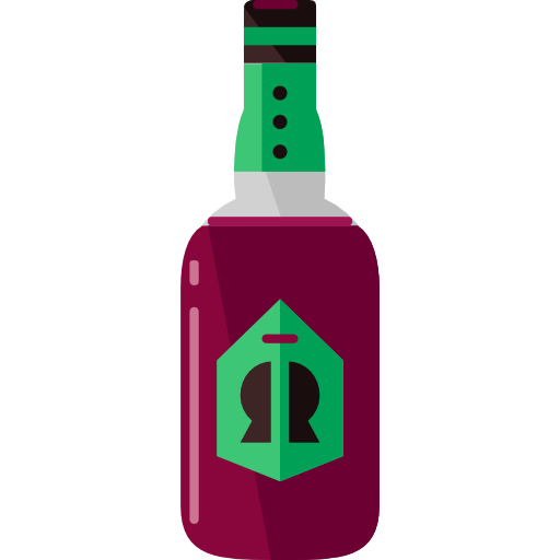 알코올 음료 Roundicons Flat icon