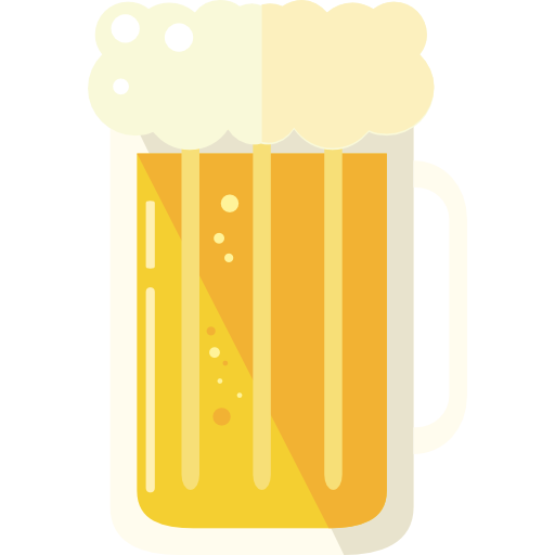 Пиво Roundicons Flat иконка