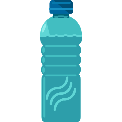 butelka wody Roundicons Flat ikona