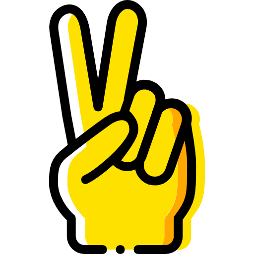 zwycięstwo Basic Miscellany Yellow ikona