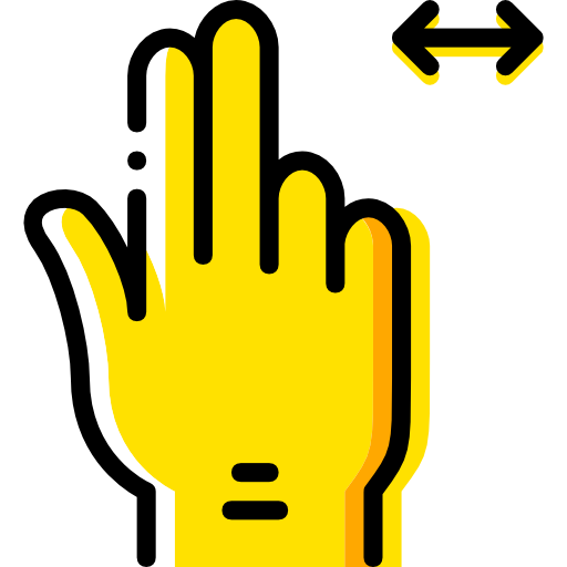 引っ張る Basic Miscellany Yellow icon
