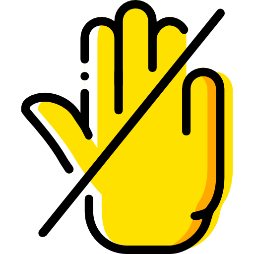 interdiction Basic Miscellany Yellow Icône