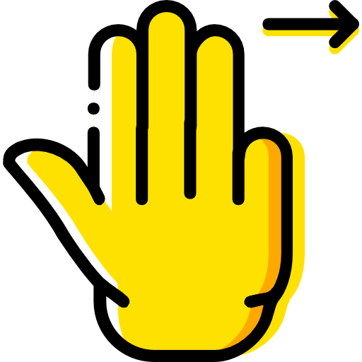 Drag Basic Miscellany Yellow icon