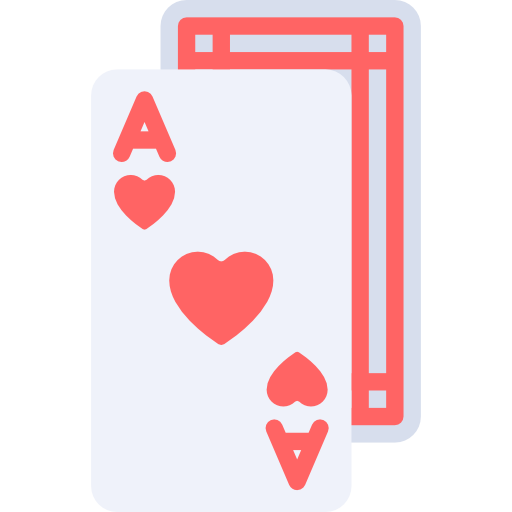 Ace of hearts Special Flat icon