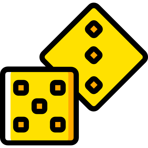 サイコロ Basic Miscellany Yellow icon