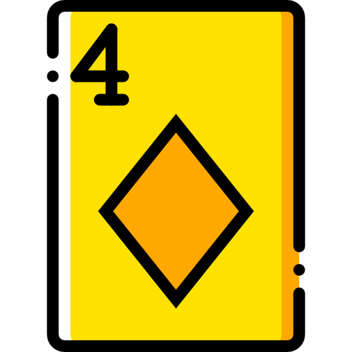 poker Basic Miscellany Yellow Icône
