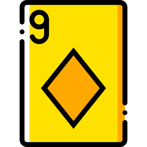 poker Basic Miscellany Yellow icoon