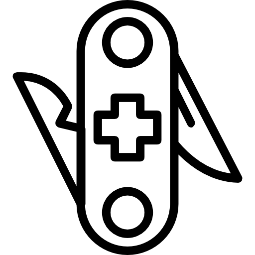 스위스 군용 칼 Basic Miscellany Lineal icon