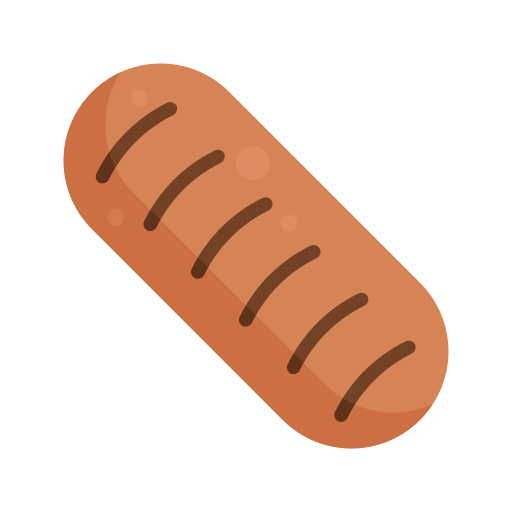 Sausage Generic Flat Gradient icon