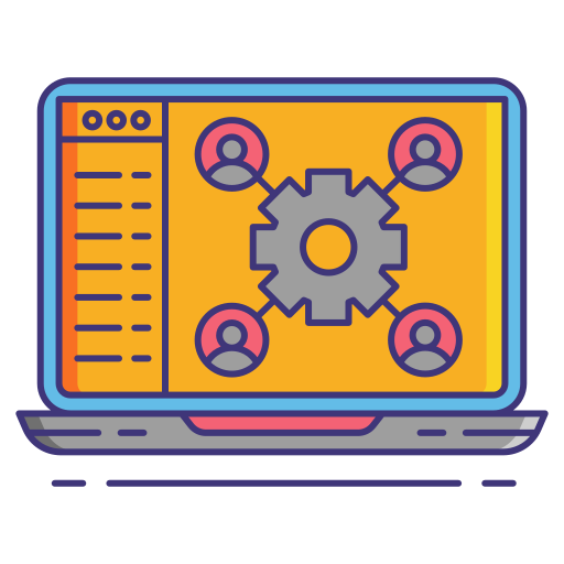 crm Flaticons Lineal Color icon