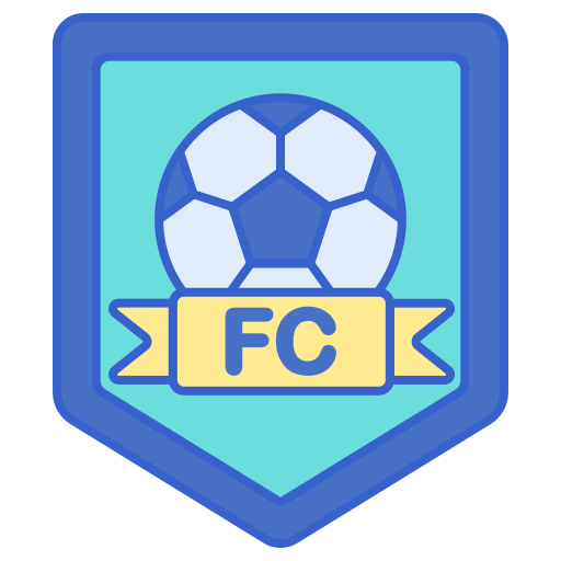 klub piłkarski Flaticons Lineal Color ikona