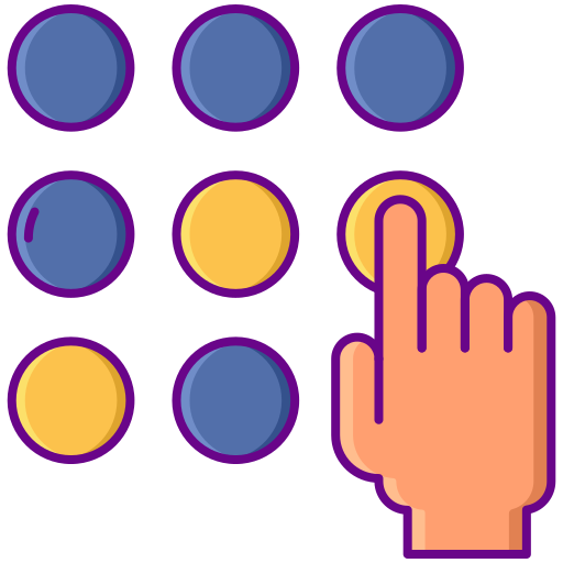 código pin Flaticons Lineal Color icono