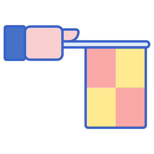 fuorigioco Flaticons Lineal Color icona
