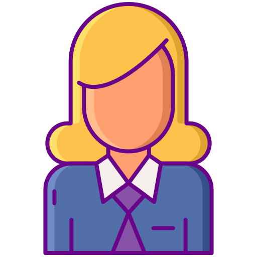 Consultant Flaticons Lineal Color icon