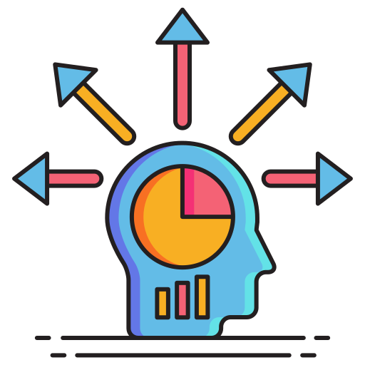 Marketing plan Flaticons Lineal Color icon