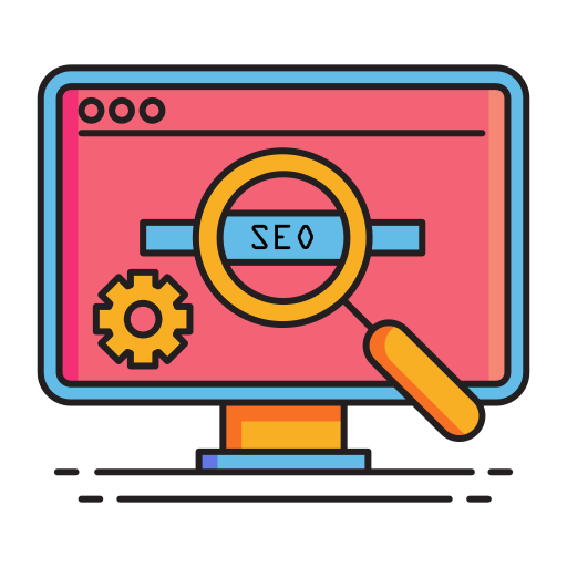 seo Flaticons Lineal Color icon