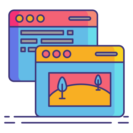 programación web Flaticons Lineal Color icono