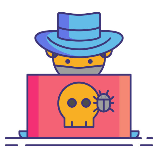 Hacker Flaticons Lineal Color icon