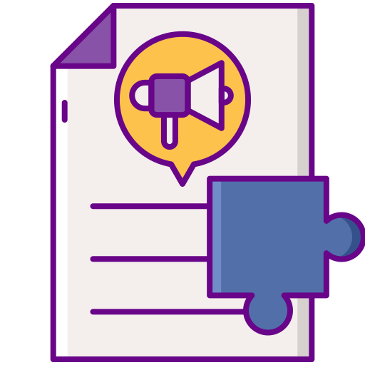 Content strategy Flaticons Lineal Color icon