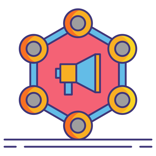 Networking Flaticons Lineal Color icon