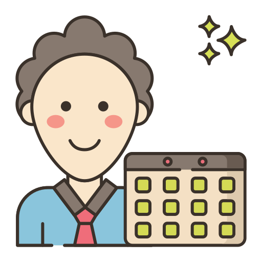 eventplaner Flaticons Lineal Color icon