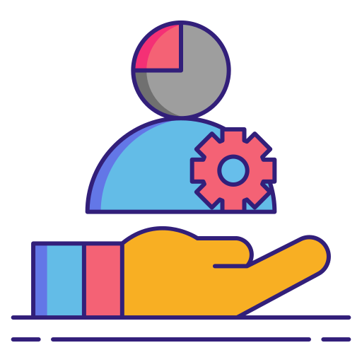 Talent management Flaticons Lineal Color icon