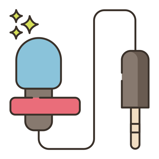 Lavalier Flaticons Lineal Color icon