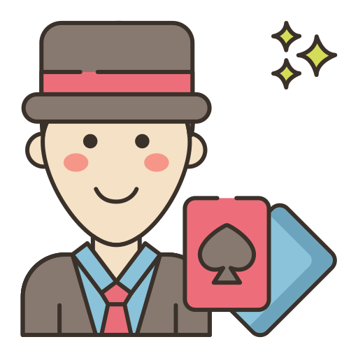 magicien Flaticons Lineal Color Icône