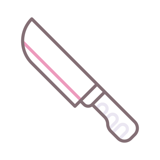 cuchillo Flaticons Lineal Color icono