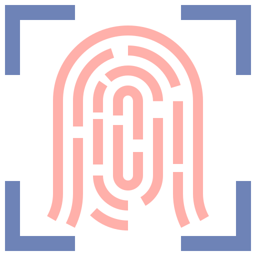 指紋 Flaticons Flat icon