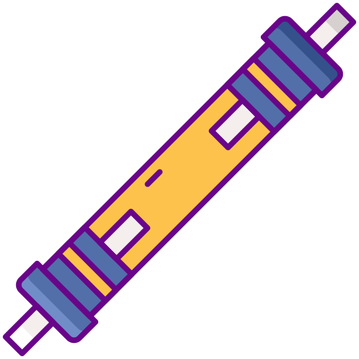 tubo Flaticons Lineal Color icono