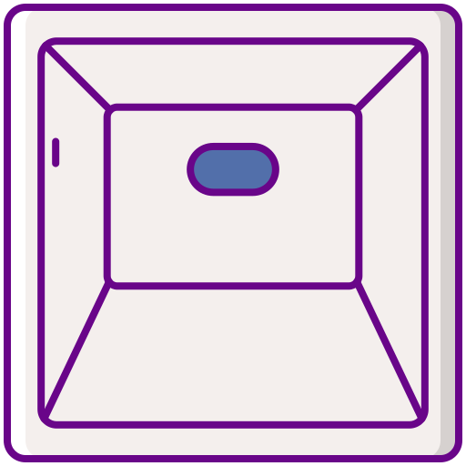 cuadrado Flaticons Lineal Color icono