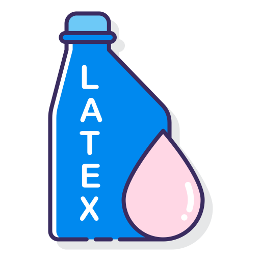 látex Flaticons Lineal Color icono