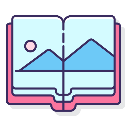 Sketchbook Flaticons Lineal Color icon