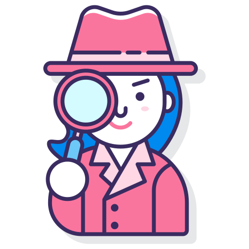 prywatny detektyw Flaticons Lineal Color ikona