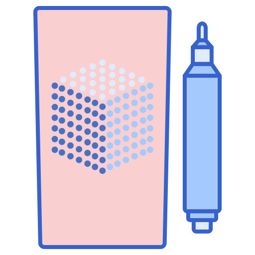 타투 Flaticons Lineal Color icon