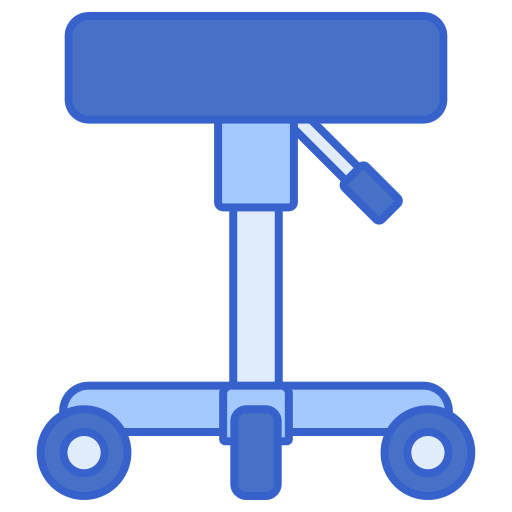 Stool Flaticons Lineal Color icon