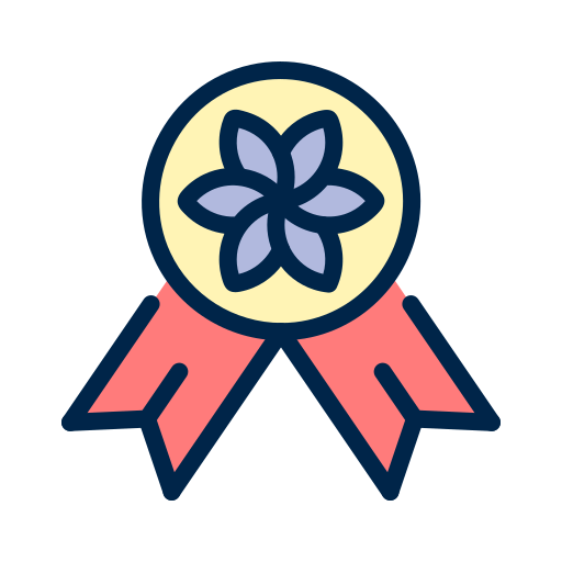 Award Generic Outline Color icon