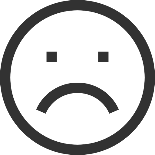 Sad face Dreamstale Lineal icon