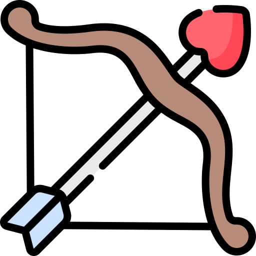 Bow and arrow Special Lineal color icon