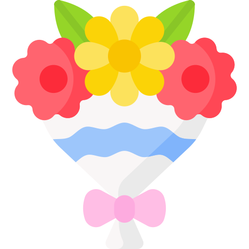 bouquet de fleurs Special Flat Icône