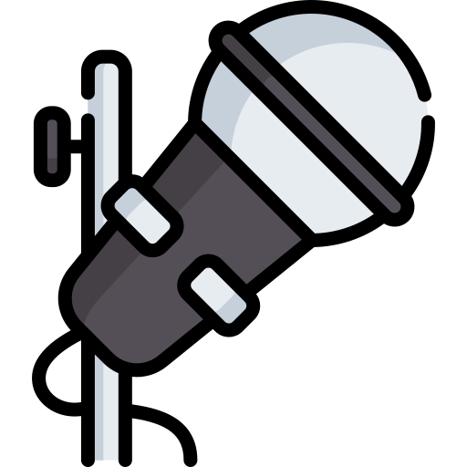 Microphone Special Lineal color icon