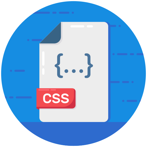 css-bestand Generic Circular icoon