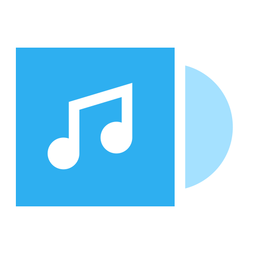 音楽アルバム Generic Flat icon