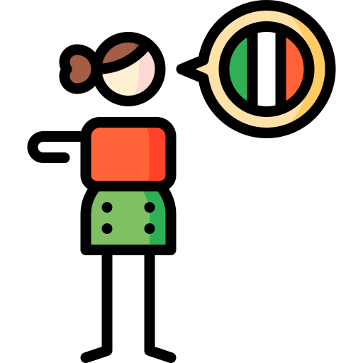 gälisch Puppet Characters Lineal Color icon