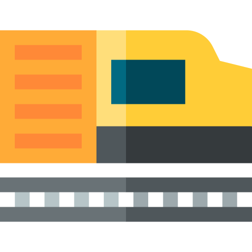 Freight wagon Basic Straight Flat icon