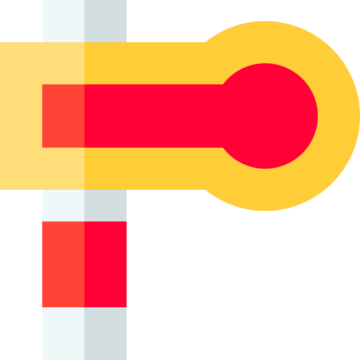semaphor Basic Straight Flat icon